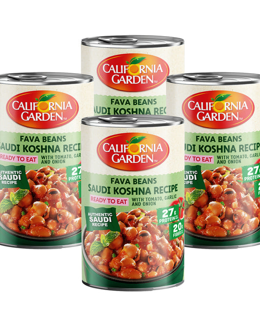 فول مدمس من حدائق كاليفورنيا، وصفة الكشنة السعودية 450 غ 3+1