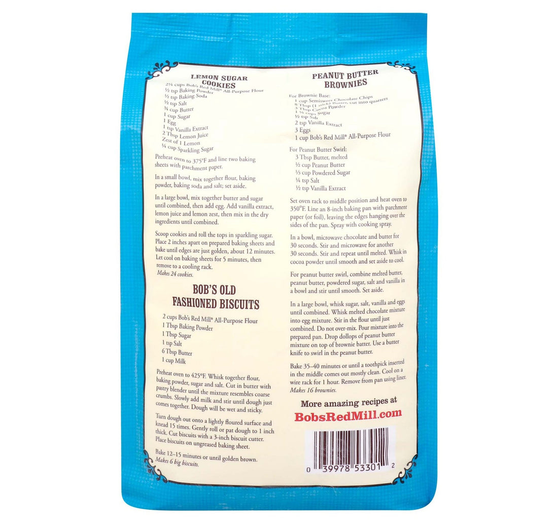 Bob's Red Mill Unbleached White All Purpose Flour 2.27 kg