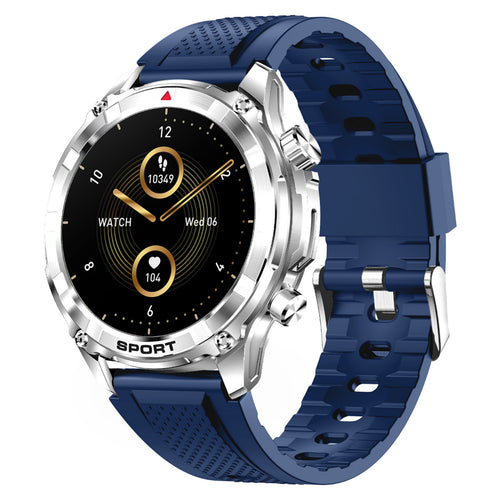 X.Cell Smart Watch Elite 6 Silicon Strap Blue