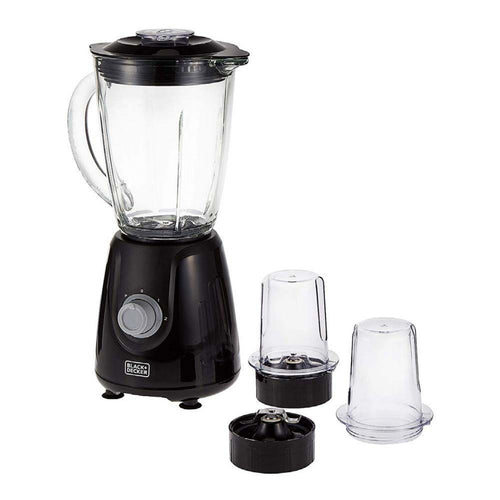 Black+Decker 400W Glass Blender With 2Mills BX440G