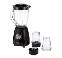 Black+Decker 400W Glass Blender With 2Mills BX440G