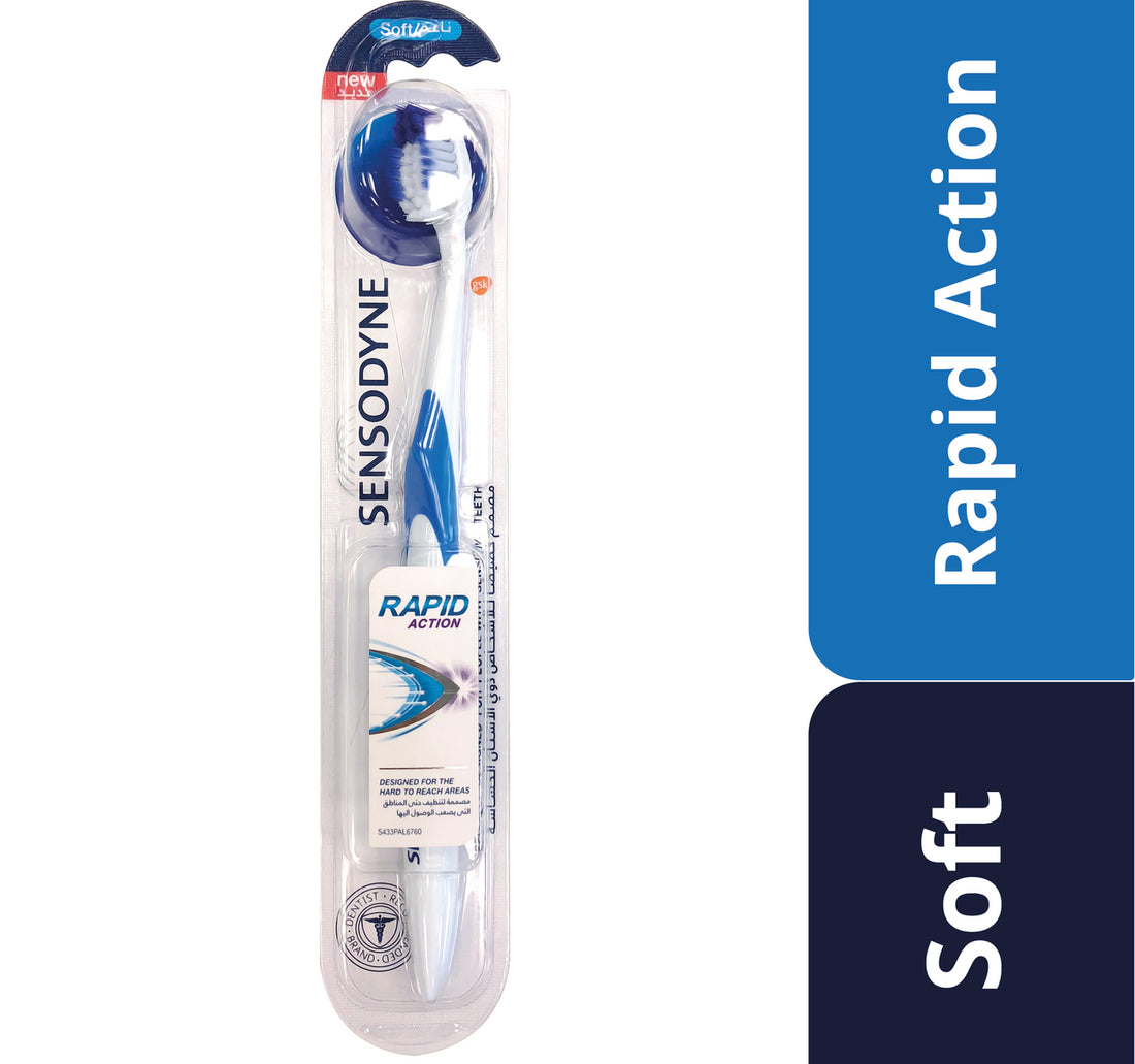 Sensodyne Rapid Action Toothbrush Soft Assorted Colour 1 pc