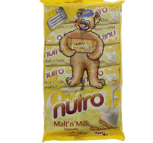 Nutro Malt'n' Milk Biscuits 12 x 50 g