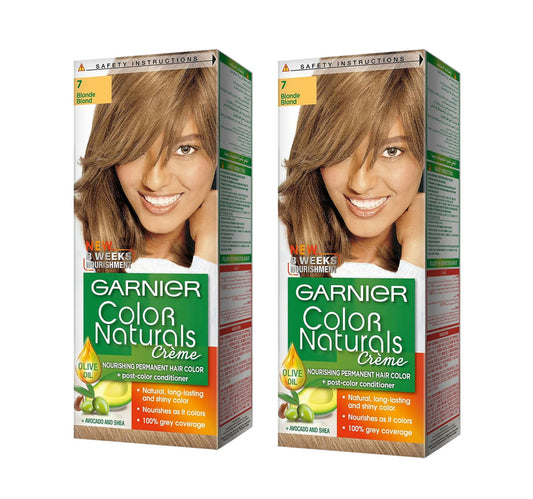 Garnier Color Naturals Creme Blonde Blond 7 Value Pack 2 x 1 pkt