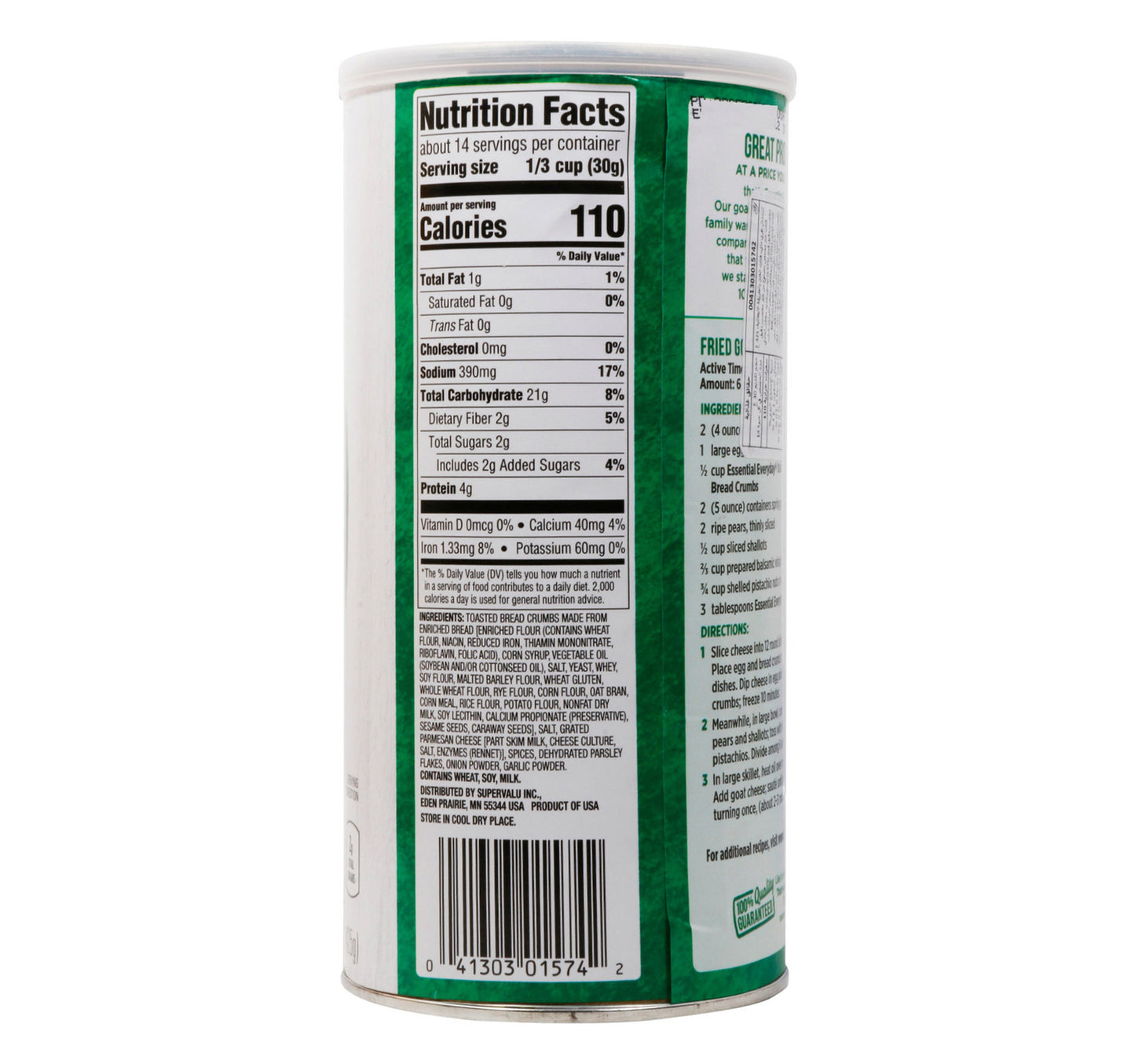 Essential Everyday Italian Style Bread Crumbs 425 g