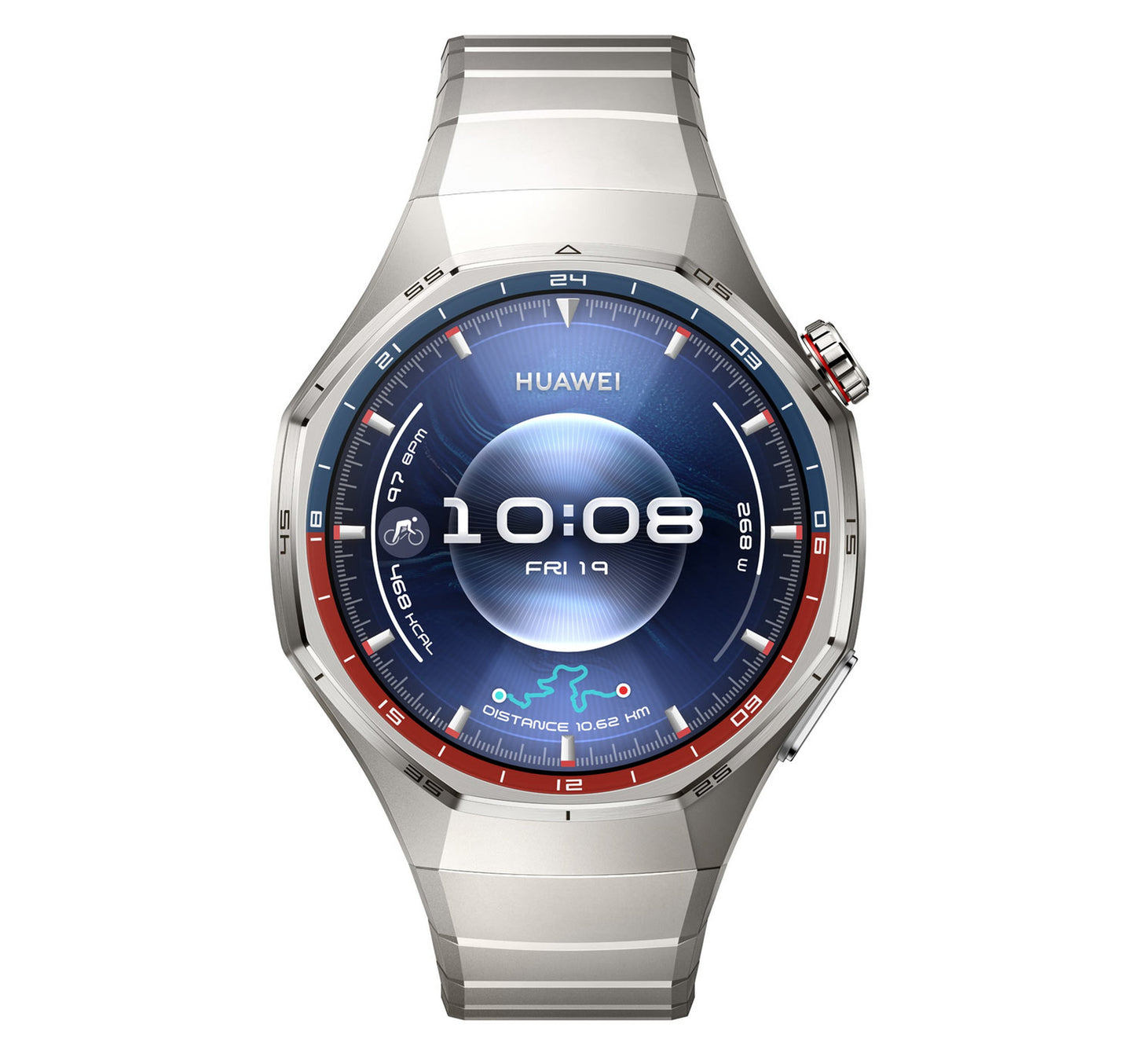 Huawei GT6 Pro Atum GPS + Wifi Smartwatch, 46 mm Titanium Alloy Case with Titanium Strap, ATM-B29