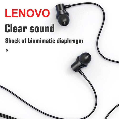 Lenovo 3.5mm In-Ear Wired Earphone HF130 (White)