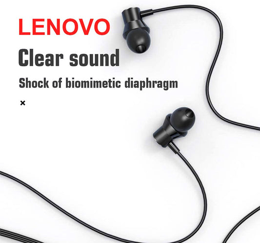 Lenovo 3.5mm In-Ear Wired Earphone HF130 (White)