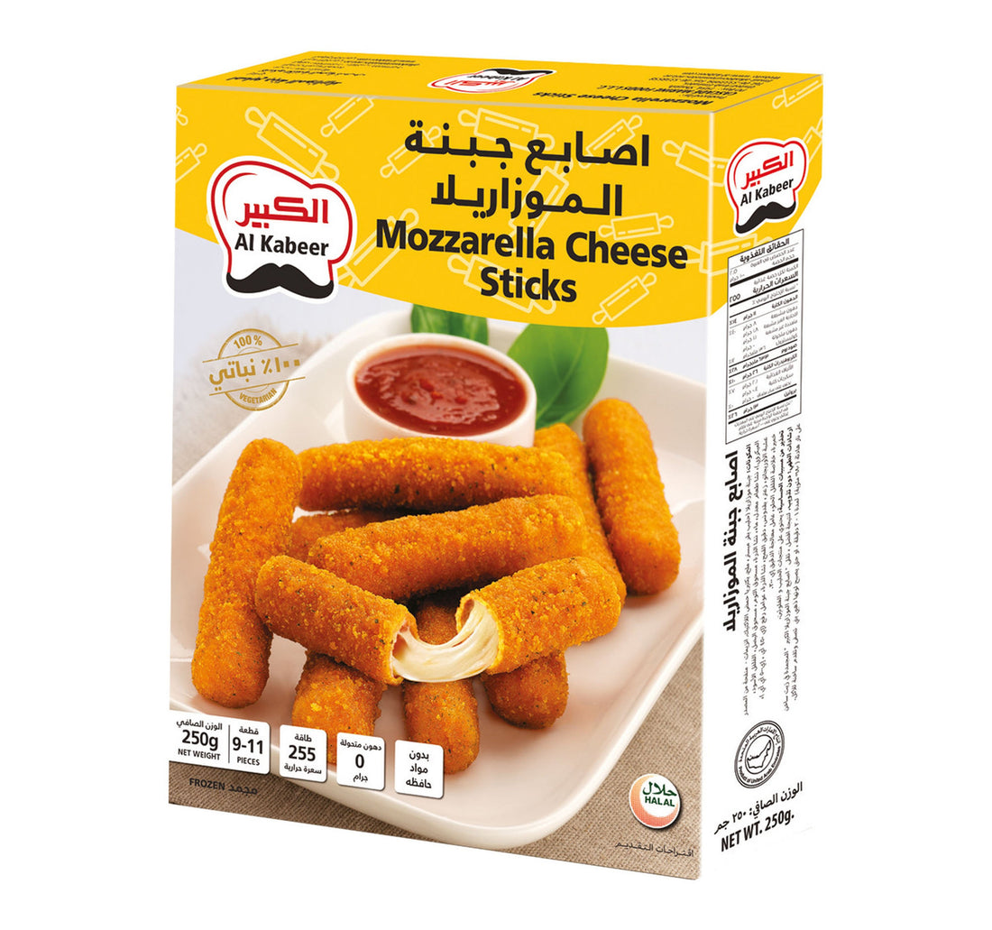 Al Kabeer Mozzarella Cheese Sticks 250 g