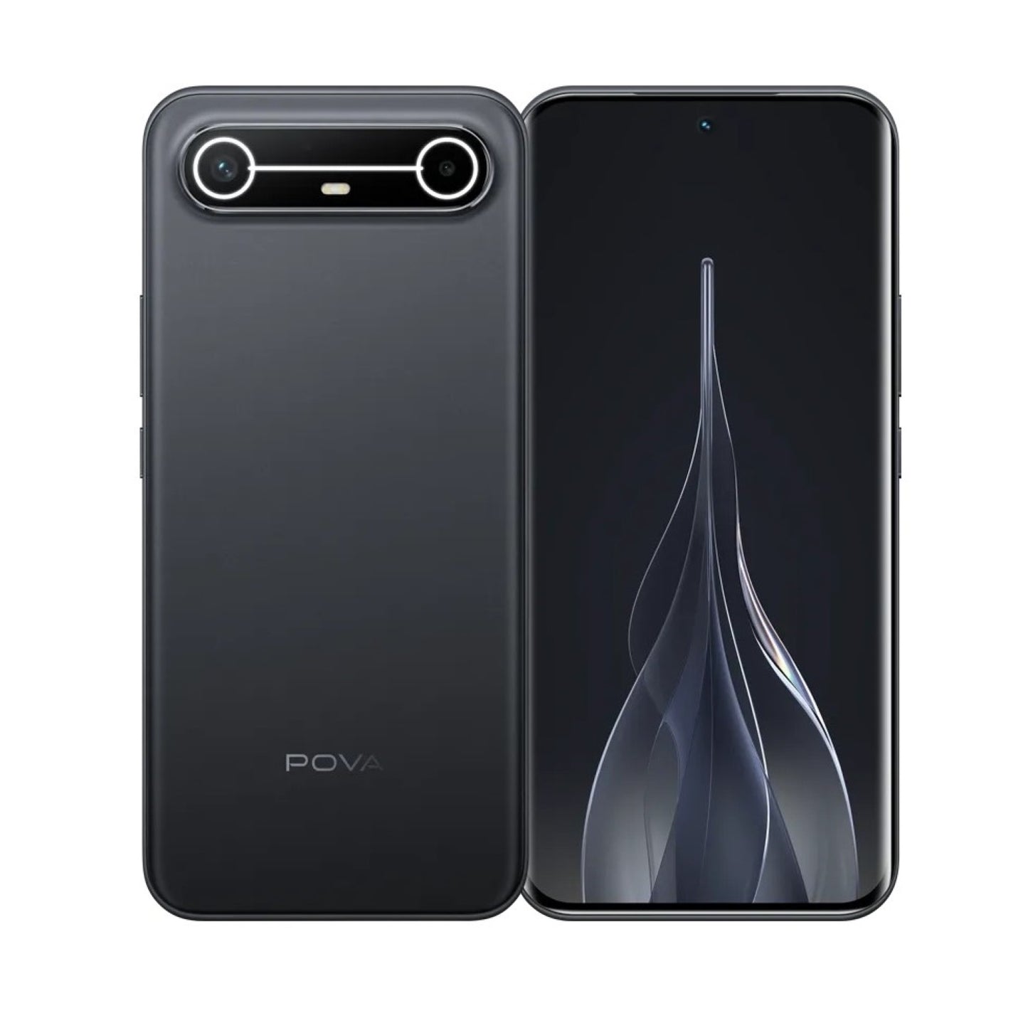 Tecno Pova Slim 5G Smartphone, 8 GB RAM, 256 GB Storage, Cool Black