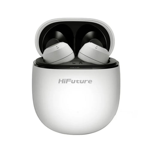 سماعات أذن HiFuture OlymBuds3 TWS داخل الأذن، لون أبيض مشع