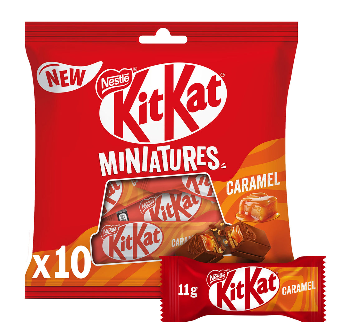Nestle KitKat Miniatures Caramel 10pcs 110 g