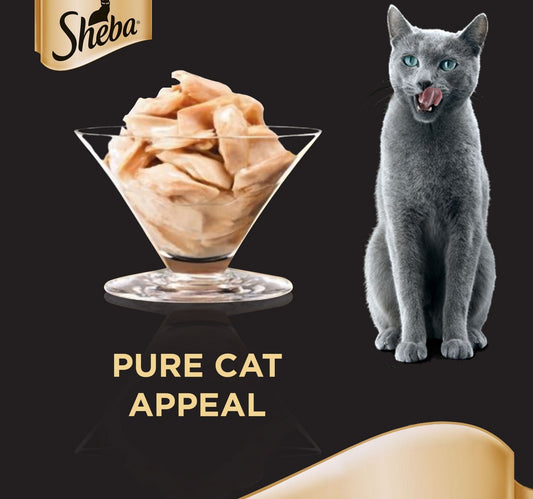 Sheba Tuna & White Fish Cat Food 85 g