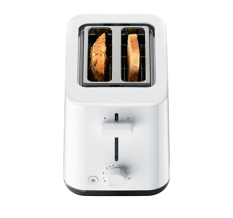 Braun 2 Slice Toaster, 900W, White, HT1010WH