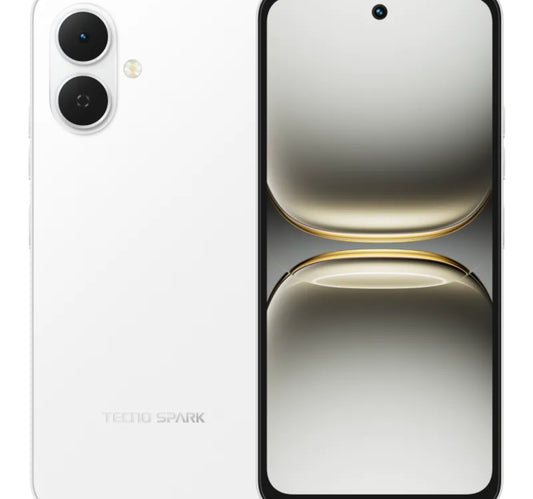 Tecno Spark Go 2 4G Smartphone, 3 GB RAM, 64 GB Storage, Veil White, KM4