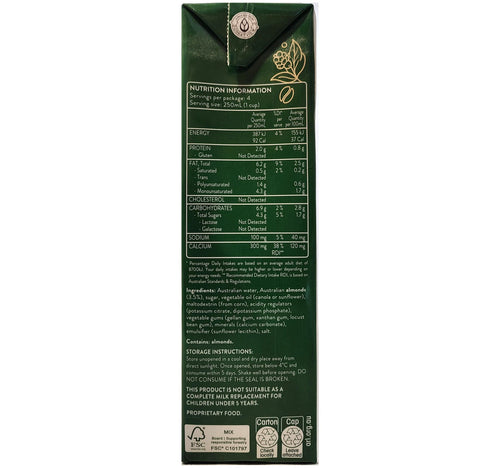 Australia's Own Barista Almond Milk 1 Litre