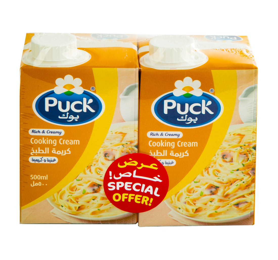 Puck Cooking Cream 2 x 500 ml
