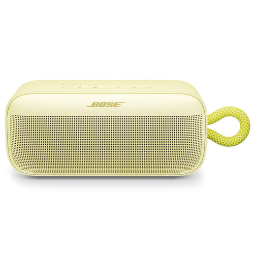 مكبر صوت محمول بتقنية البلوتوث من Bose SoundLink Plus، لون أصفر حمضي، 894040-0300