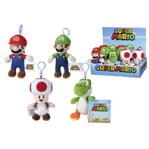 Super Mario Plush Key Chain, 1092310