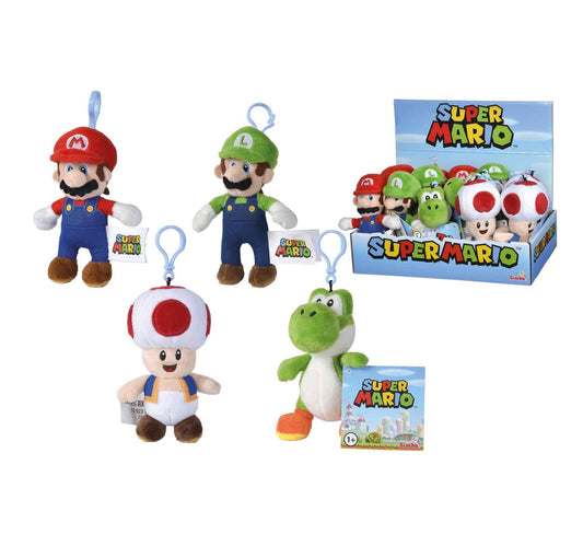 Super Mario Plush Key Chain, 1092310