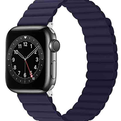 Trands Apple Watch Magnetic Strap, Deep Blue, AW6915 Lulu Hypermarket