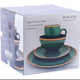Miware Dinner Set 16pcs Brick Emeral Green