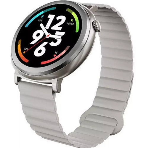 HiFuture Aurora Smartwatch, 1.43 inches AMOLED Display, Silver