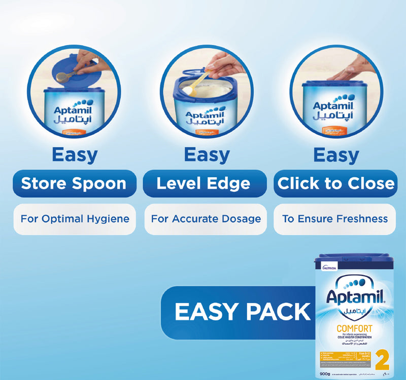 Aptamil Comfort Stage 2 Infant Formula Based From 6-12 Months 800 g