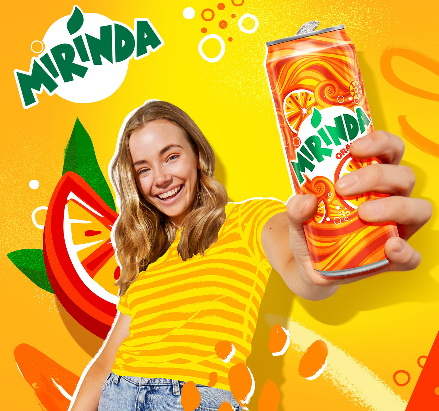 Mirinda Orange Cans 330 ml