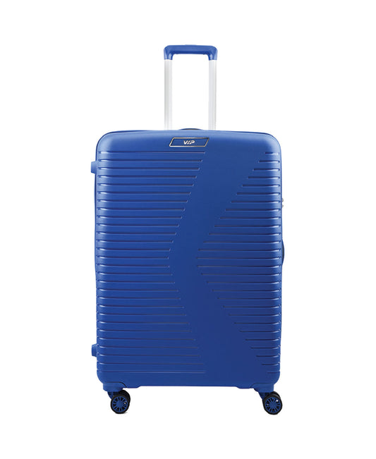 VIP Karl Plus 4Wheel Hard Trolley 66cm Blue