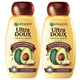 Garnier Ultra Doux Nourishing Shampoo With Avocado Oil And Shea Butter Value Pack 2 x 400 ml