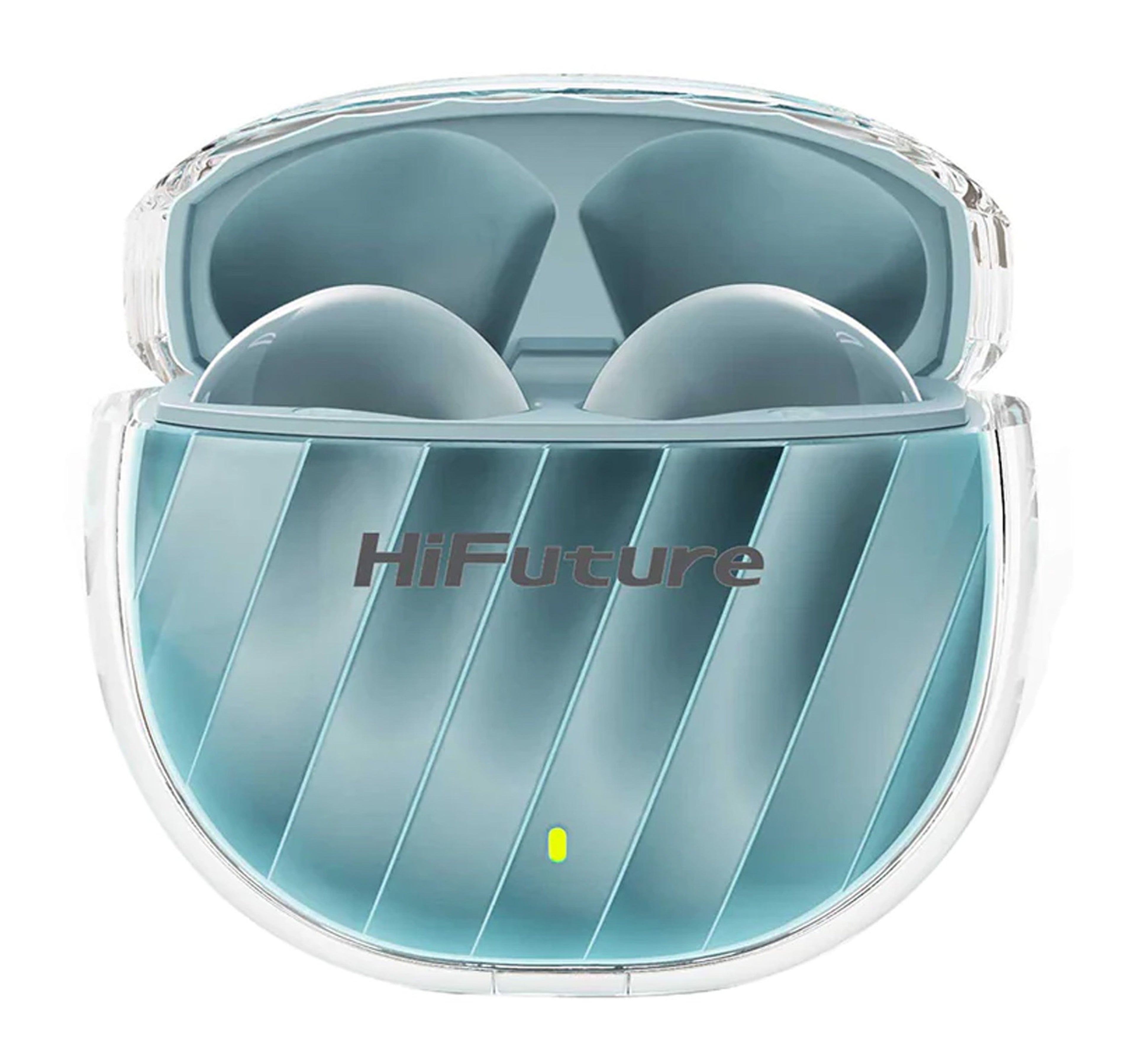 سماعات أذن لاسلكية حقيقية HiFuture FlyBuds3 ENC، لون أزرق