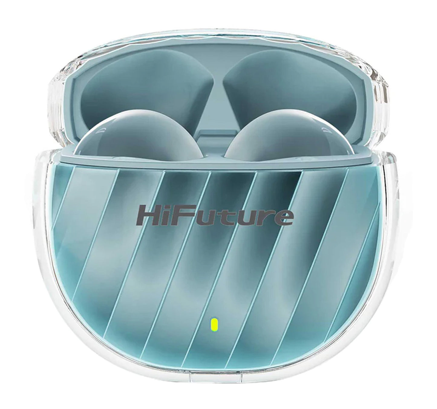 سماعات أذن لاسلكية حقيقية HiFuture FlyBuds3 ENC، لون أزرق