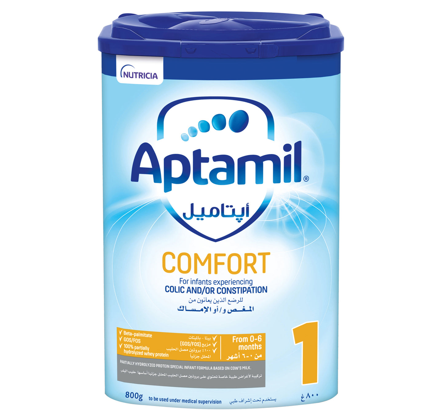Aptamil Comfort Stage 1 Infant Formula Based From 0-6 Months 800 g