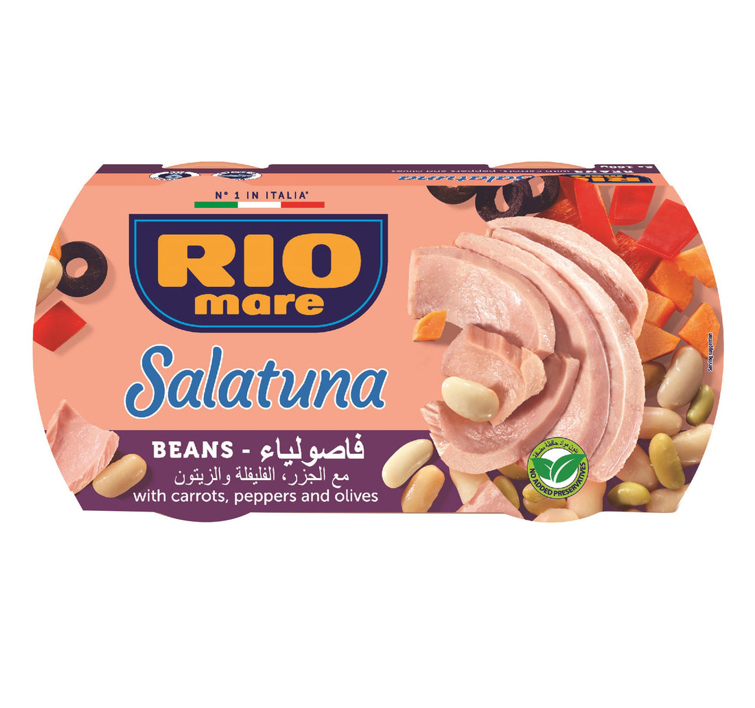 وصفة فاصوليا ريو ماري سالاتونا 2 × 160 جم