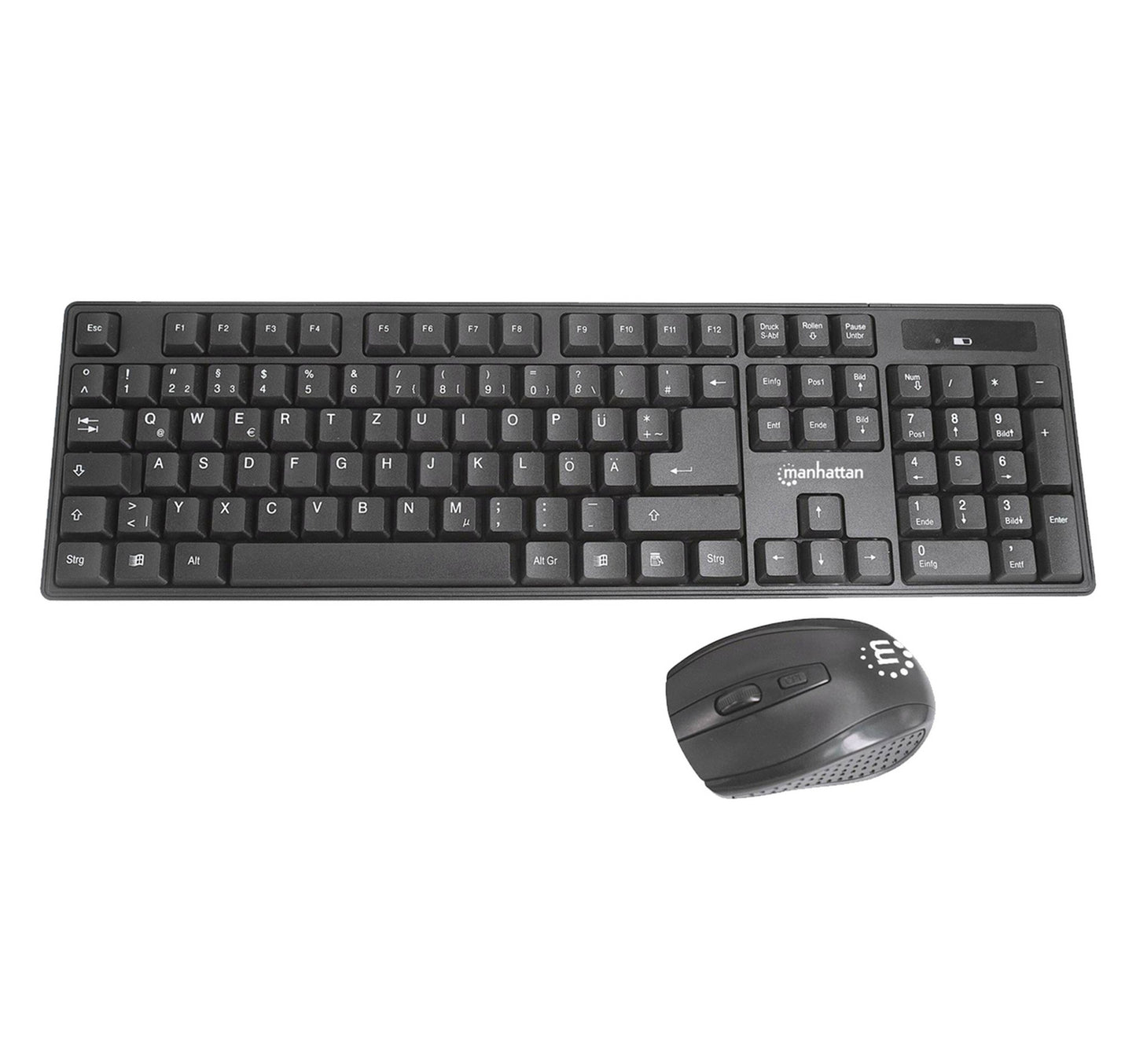 Manhattan Wireless Keyboard + Mouse 178990