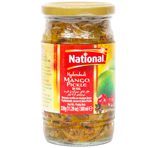 National Hyderabadi Mango Pickle in Oil 320 g