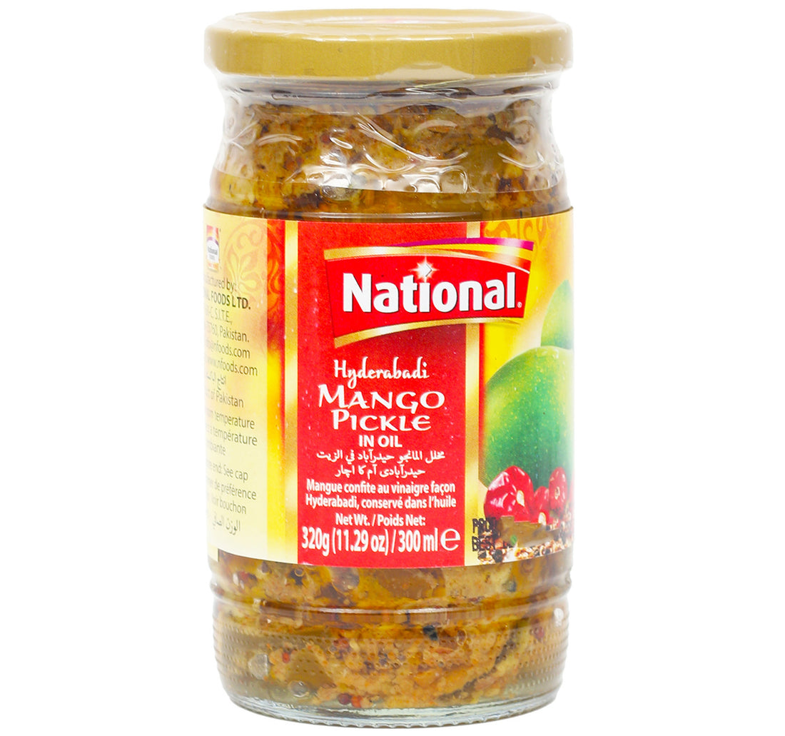 National Hyderabadi Mango Pickle in Oil 320 g