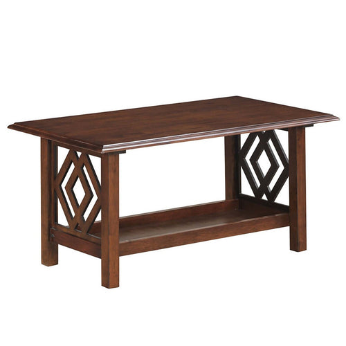 Maple Leaf Zari Coffee Table W90xD50xH45cm CT1232Walnut