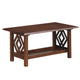 Maple Leaf Zari Coffee Table W90xD50xH45cm CT1232Walnut