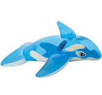 Intex Lil ' Whale Ride Inflatable Pool Float, Blue, 58523