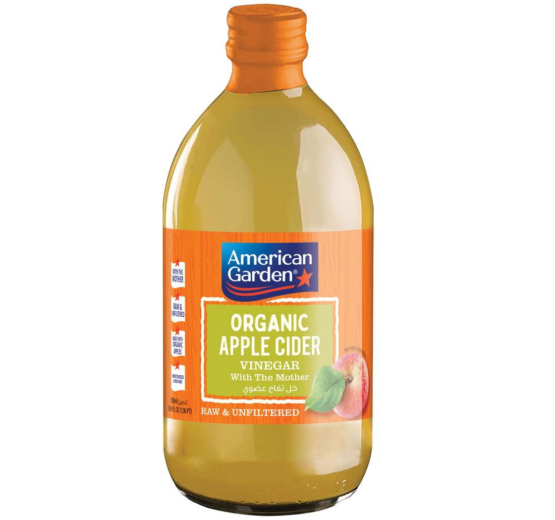 American Garden Organic Apple Cider Vinegar Gluten-Free 500 ml