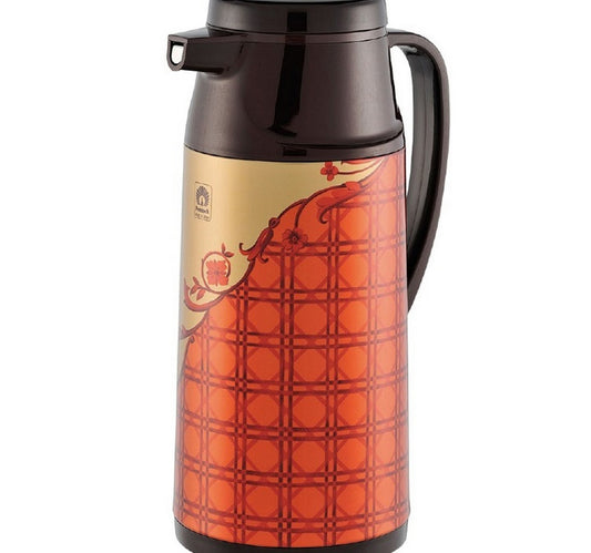 Peacock Flask Button 1.3Ltr Assorted