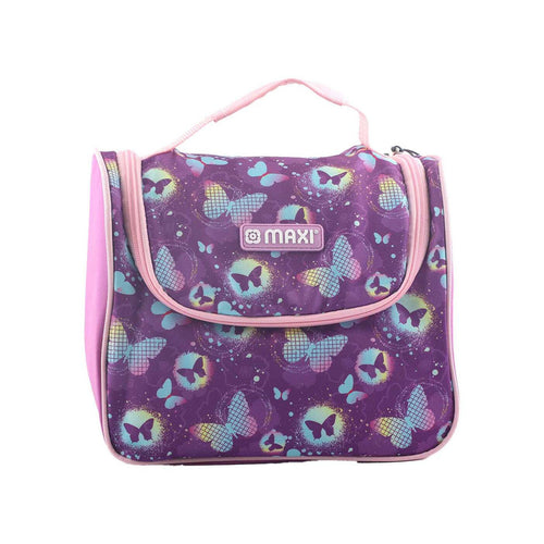 Maxi Lunch hBag+Lunch Box+Water Bottle Set-Purple