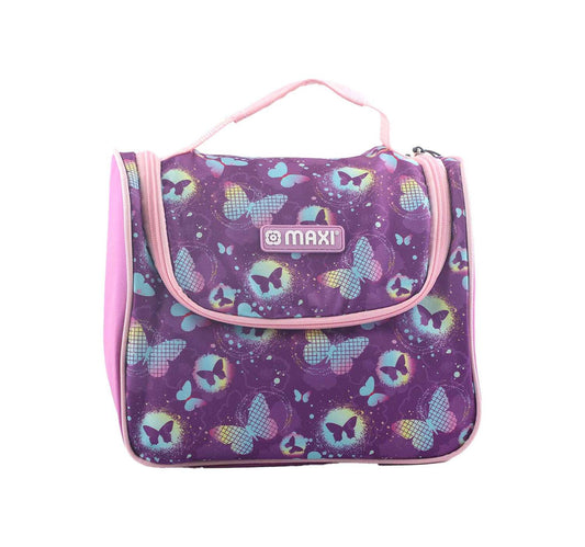 Maxi Lunch hBag+Lunch Box+Water Bottle Set-Purple