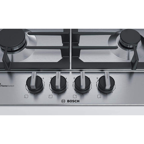 Bosch Gas hob PCP6A5B90M 60 cm Stainless steel