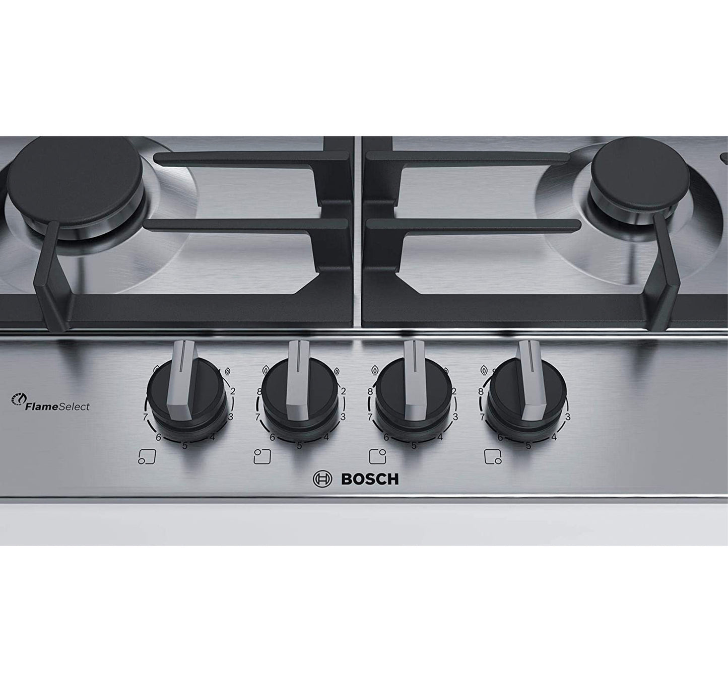 Bosch Gas hob PCP6A5B90M 60 cm Stainless steel
