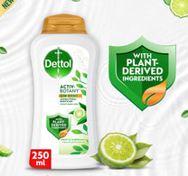 Dettol Activ-Botany Anti-Bacterial Body Wash Green Tea & Bergamot Scent 250 ml