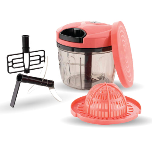 Chefline 3 in 1 Quick Chopper With Lid, 1.1L, INDJ