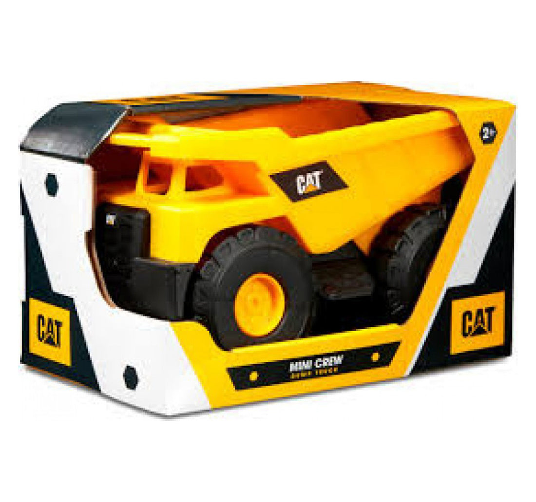 Cat Tough Mini Crew Dump Truck, Yellow, 82010